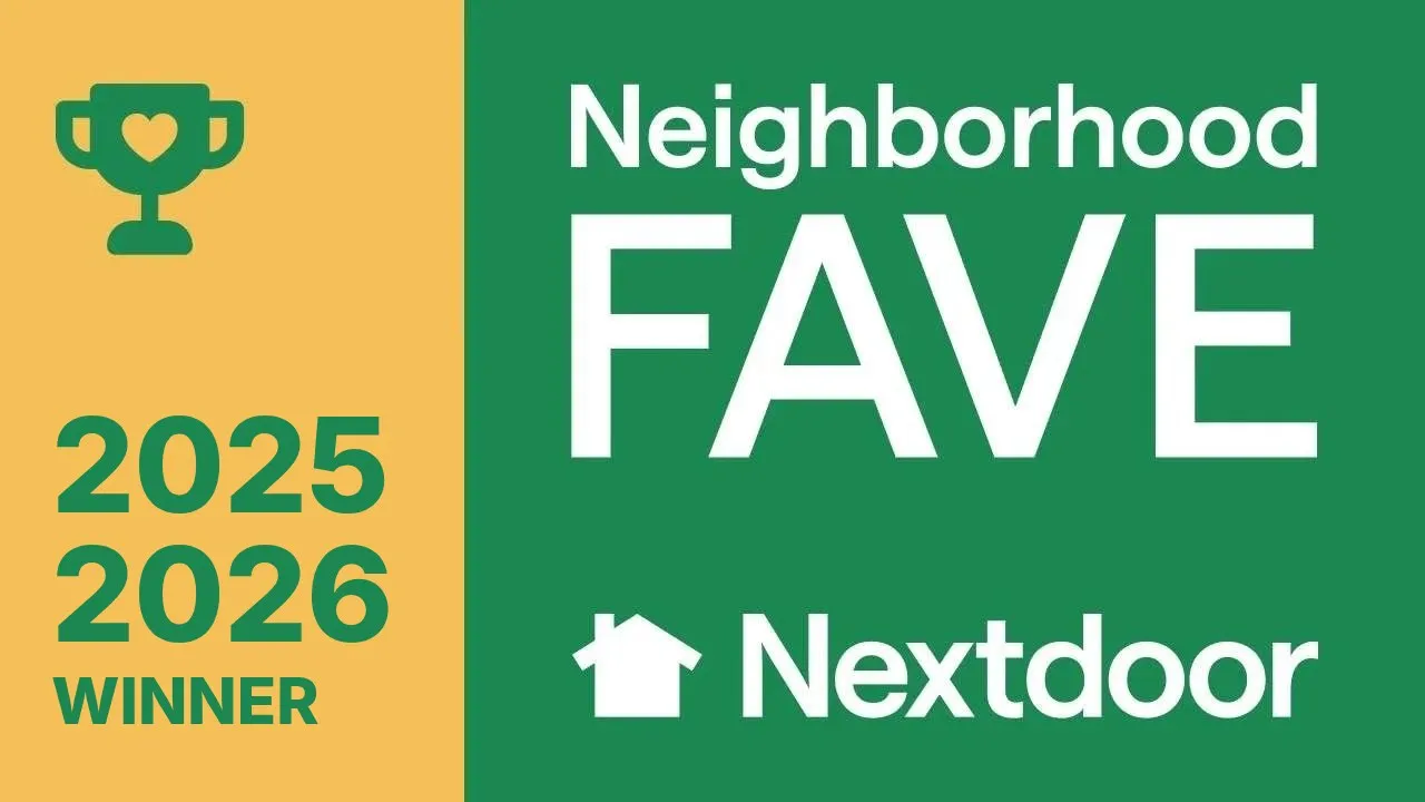Nextdoor Neighborhood Fave 2025 and 2026 winner